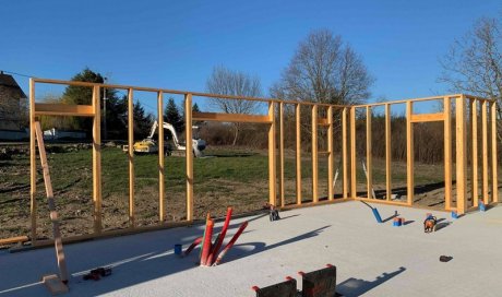 Entreprise de construction de maison ossature bois Cusset