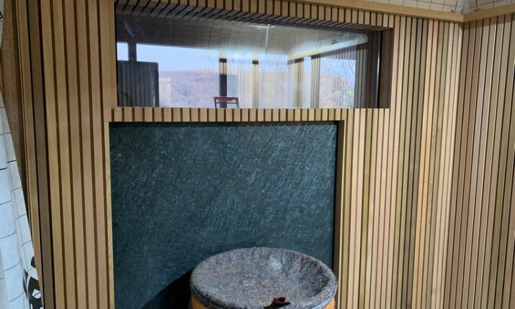 Installation sauna Cusset