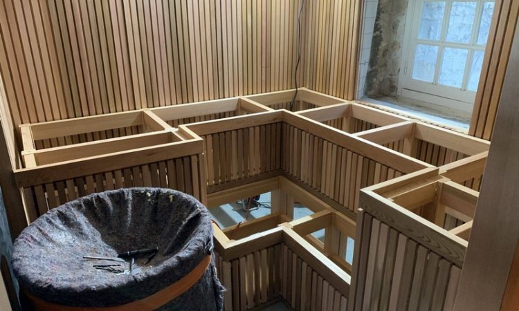 Installation sauna Cusset